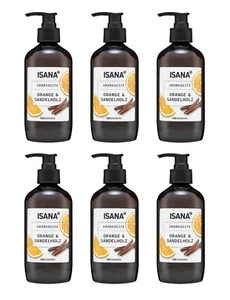 6 x 350ml | ISANA Aromaseife Orange & Sandelholz VEGAN - Bild 1 von 2