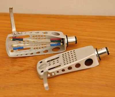 Testina giradischi leggera SME/Pioneer/Tonar + FILI ARGENTO ~tutti 7,4 g 🇬🇧