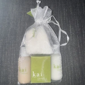 NEU Kai Gardenia Signature 2oz Bodylotion & Wash Gaye Straza & Kerze & Tanktop - Bild 1 von 9