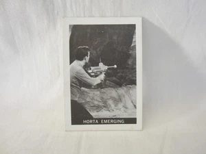 Tarjeta coleccionable Horta Emerging Card #9 Leaf Star Trek 1967 original de colección - Imagen 1 de 2