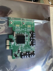 Syba SI-PEX40064 SATA III 4-Port PCI-E X1 Controller Card - Picture 1 of 2