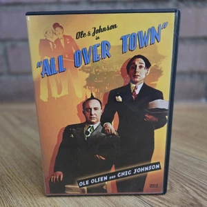 All Over Town DVD (1937) Ole Olsen & Chic Johnson VCI Release Classic Comedy - Picture 1 of 9