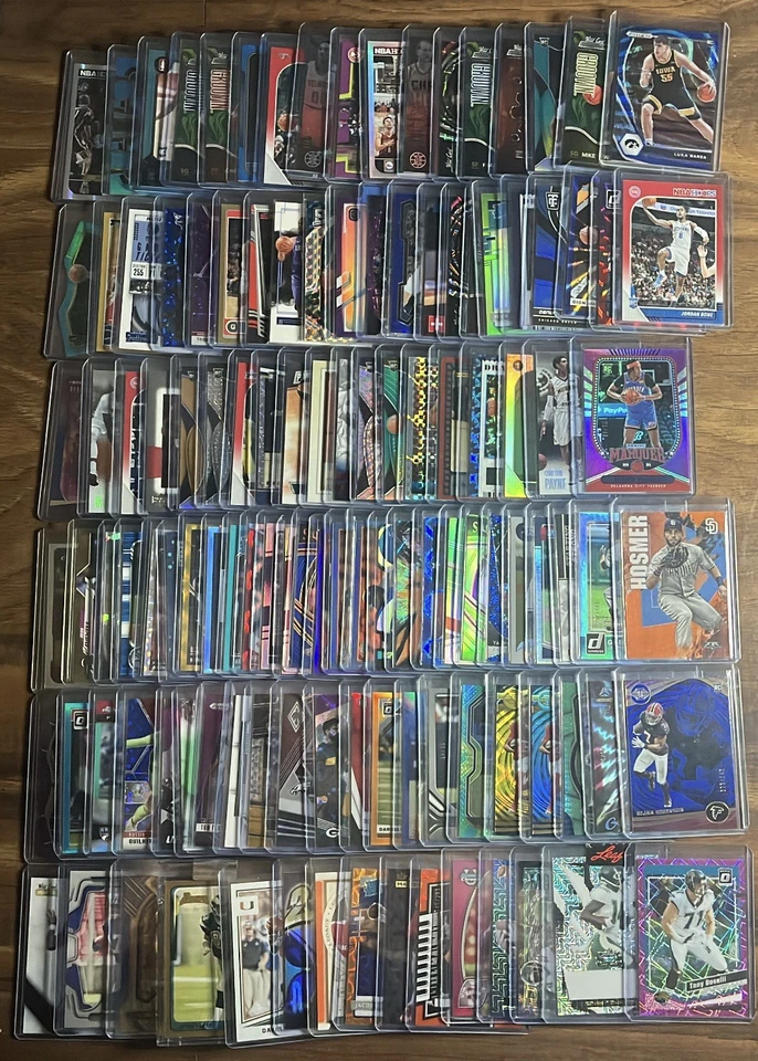 MASSIVE SPORTS CARD SERIAL NUMBERED LOT ROOKIE RC GOLD OPTIC BOWMAN RARE SP - Image 1 of 4