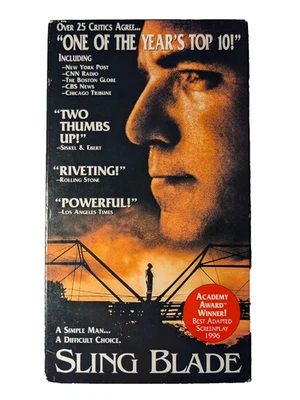 Sling Blade VHS 1998 Billy Bob Thorton Foto 1 de 2