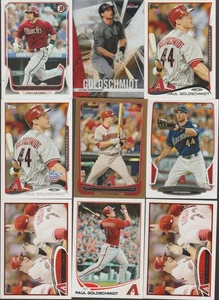 PAUL GOLDSCHMIDT LOT OF 70 BASEBALL CARDS 24 DIFFERENT DIAMONDBACKS DELAWARE - Bild 1 von 5