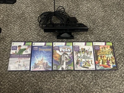 Xbox 360 Kinect Bundle With Games - Image 1 of 3