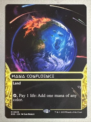 MTG / Mana Confluence / EOS / #25 / Regular (Borderless) / Mythic / NM - Image 1 of 2