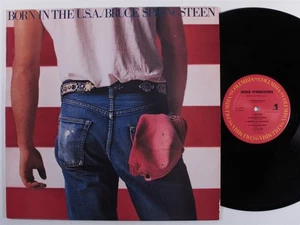 BRUCE SPRINGSTEEN Born In The U.S.A. COLUMBIA LP VG+ with lyric sheet insert b - Bild 1 von 3