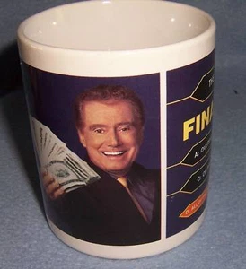 TV MUG Who Wants to be a Millionaire REGIS final answer - Picture 1 of 3