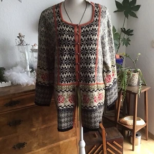 GUDRUN SJÖDEN STRICKJACKE VICKLEBY NEU XL WOLLE/BAUMWOLLE - Bild 1 von 7