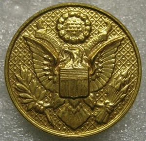 /Insignia de gorra del ejército de EE. UU. para alistados, pre Segunda Guerra Mundial, M1926 - Imagen 1 de 2