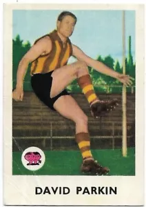 1965 Scanlens (15) David PARKIN Hawthorn (Rookie Card) - Foto 1 di 2