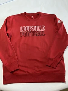 Adidas Climawarm Louisville Fútbol Cuello Redondo Adulto Grande Unisex Rojo Ky Tarjetas - Imagen 1 de 10