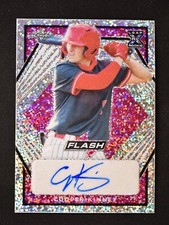 2021 Leaf Flash Base Auto Pink #BA-CK1 Cooper Kinney /15