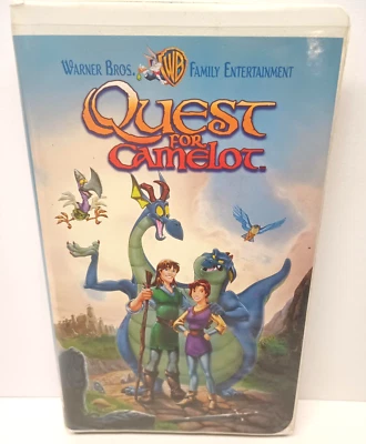 Quest For Camelot VHS 1998 Warner Brothers Clam Shell Case - Image 1 of 4