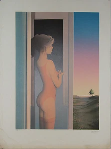 Daniel SCIORA - Estampe originale - Lithographie - Nu - Imagen 1 de 3