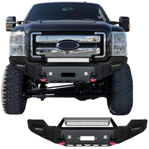 Vijay Front Bumper Fits 2011-2016 Ford F250/F350/F450 Super Duty W/D-Rings - Picture 1 of 7