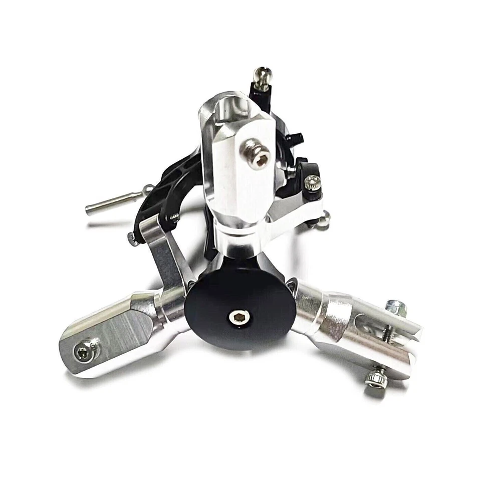 3 Blades FBL Main Rotor Head 4mm Shaft for OMPHOBBY M2 S2 FW200 RC Helicopter - Image 1 of 4