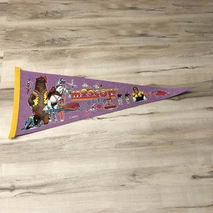 Bandiera pennant souvenir vintage CIRCO DI MOSCA - Foto 1 di 2