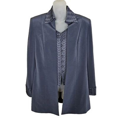 Blazer Traje Chaqueta De Colección SIONI COUTURE Para Mujer Ocasión Especial Boda MOB 12 Foto 1 de 4