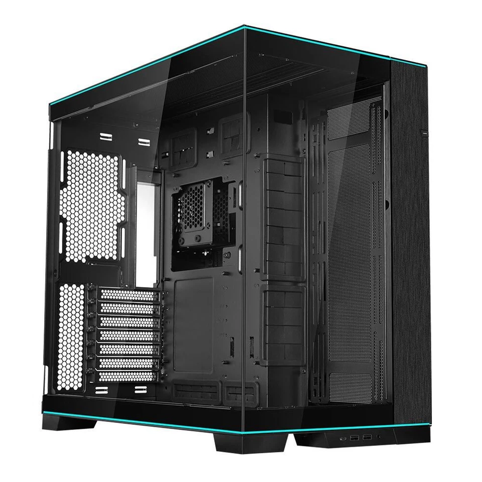 Lian Li O11D EVO RGB Tempered Glass ATX Mid-Tower Computer Case - Black - Image 1 of 4