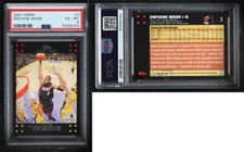 2007-08 Topps Dwyane Wade #3 PSA 6 HOF