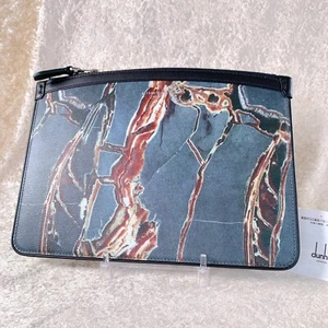 Auténtico bolso clutch Alfred Dunhill hecho en Italia - Imagen 1 de 16