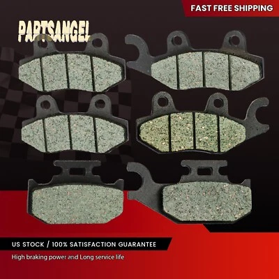 Pastillas de freno delanteras y traseras para Yamaha Raptor 700 700R YFM700R 2006-2012  Foto 1 de 4