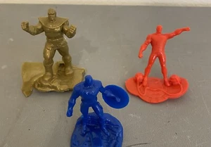 Marvel Avengers 40 Pcs Diorama Heroes Captain America , Iron Man, Thonas Thor - Picture 1 of 4