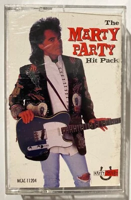 Marty Stuart The Marty Party Hit Pack Cassette - 1991 Warner Bros. - MCAC-11204  - Image 1 of 4