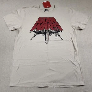 Star Wars X-Wing Shirt Men's Size L Large Red Squadron Tan Fifth Sun STRW2310 - Picture 1 of 7