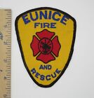 EUNICE NEW MEXICO FIRE & RESCUE PATCH Older Vintage Used Original