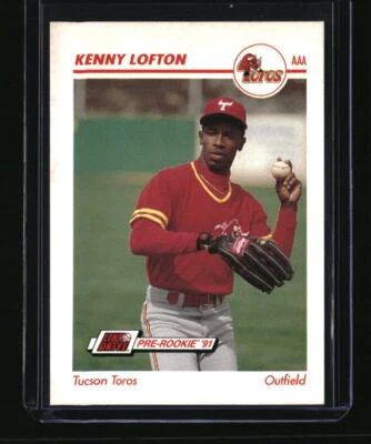 1991 Line Drive AAA #614 Kenny Lofton - Image 1 of 2