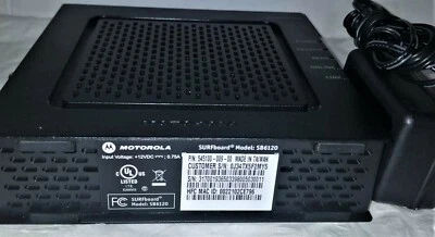 Motorola SURFboard Model SB6120 Cable Modem - Image 1 of 3