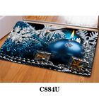 Christmas Tree Print Room Doormat Floor Rug Mat Carpet Non-Slip Bathmats 40*60Cm