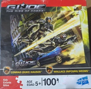 GI Joe puzzle The Rise of Cobra Hasbro 100 pieces  Ages 5 and up - Picture 1 of 1