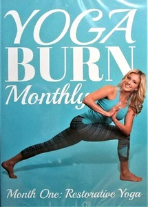 NEW Yoga Burn: Month One: Restorative Yoga - Zoe Bray Cotton (4 DVD's) SEALED - Picture 1 of 1