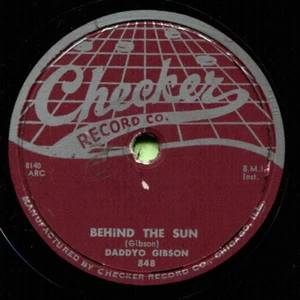 DADDYO GIBSON (Night Train / Behind The Sun) R&B/SOUL 78  RPM  RECORD - Bild 1 von 2