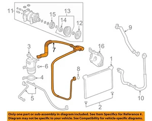 GM OEM-A/C AC Hose 19213210 Suction & Discharge Line Assembly - Picture 1 of 6