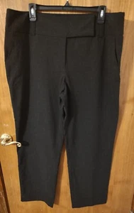 Women's AGB Dress Pants Charcoal Gray 40" X 32", 18 - Picture 1 of 5