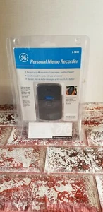 Personal Digital Voice Memo Recorder Tapeless Compact General Electric GE 2-9840 - Picture 1 of 8