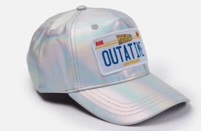 Zavvi Exclusive Back To The Future OUTATIME Limited Edition Iridescent Cap - Image 1 of 2
