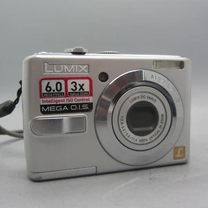 Panasonic Digital Camera Lumix DMC-LS60 6.0MP Silver Tested - Picture 1 of 8