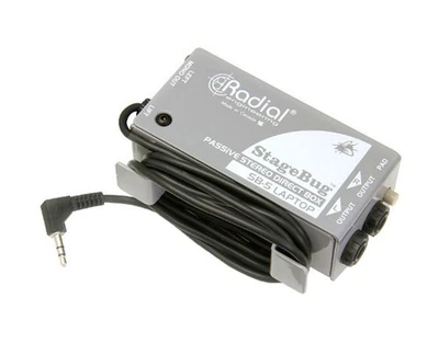 Radial SB-5 Stage Bug Sidewinder Laptop DI SB5 Estéreo Caja Directa PROAUDIOSTAR Foto 1 de 2