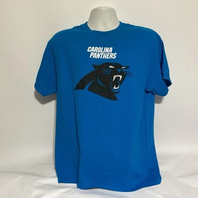 Camiseta grande de fútbol americano majestuosa de Carolina Panthers NFL para hombre Foto 1 de 4