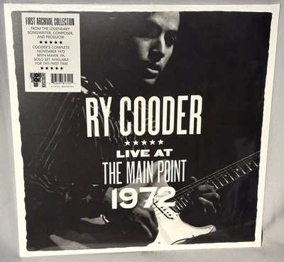 LP RY COODER Live at Main Point 1972 (RED Vinyl, 2025) NEW MINT SEALED - Image 1 of 2