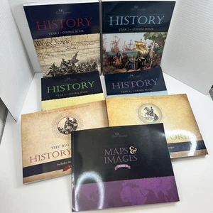 The Good and the Beautiful History Year 1-4 Course Books; Maps & Images; Stories - Imagen 1 de 10