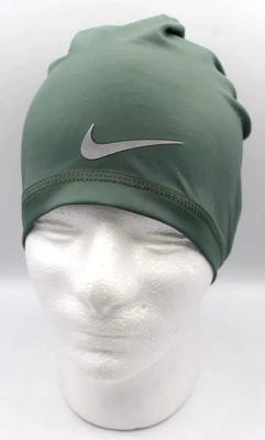 Gorro Nike Dri-Fit Peak sem algemas adulto argila verde/prata - Imagem 1 de 4