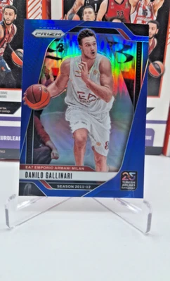 2024-25 Panini Prizm BK Euroliga Danilo Gallinari Blue Prizm/199 #10 Milano Foto 1 de 2