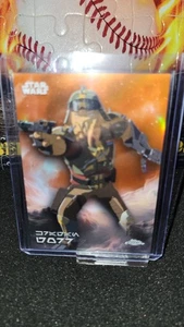 2025 Topps Chrome Star Wars Kragan Gorr #130 Orange Refractor #12/25 - Imagen 1 de 2